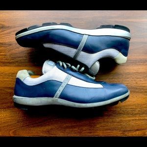 Prada Mens 1117 Driving Shoes size 8 4E NO BOX see pics